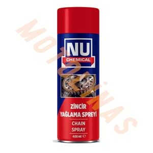 ZİNCİR YAĞLAMA SPREYİ 400ML, HALAT BAKIM YAĞLAMA İÇİNDE UYGUNDUR