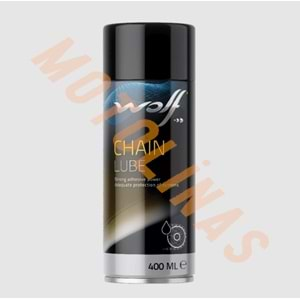 ZİNCİR YAĞI CHAIN LUBE 400 ml - WOLF ( BELÇİKA MALI )