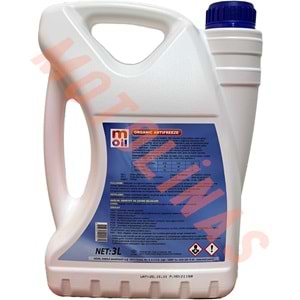 ORGANİK KIRMIZI ANTİFRİZ 3 LİTRE (-37 KADAR ) - MOTOSİKLET OTOMOBİL