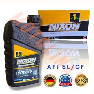 10w40 MOTOSİKLET YAĞI NİXON LUBRICANT 1 LİTRE - MOTOSİKLET