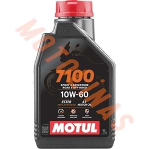 MOTUL YAĞ - 7100 [10W60] [TAM SENTETİK] 4T - 1 LİTRE