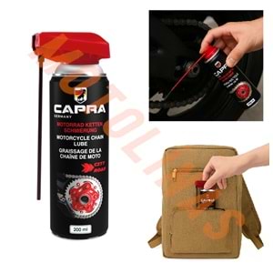 ZİNCİR YAĞLAMA SPREYİ SEYAHAT BOY ALMAN MALI [200ML] ÖZEL FORMÜL