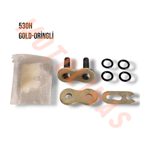 ZİNCİR KİLİDİ [ 530H KALIN ORİNGLİ / GOLD ] - MUHTELİF
