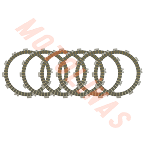 DEBRIYAJ BALATASI SET 12T (116-139-150*3MM) - CF MOTO NK250