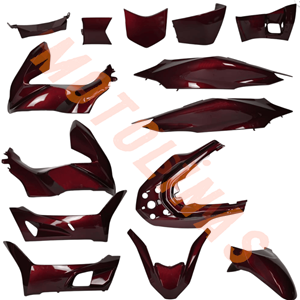 KAPORTA SET [BORDO] [2021-2024] - HONDA PCX