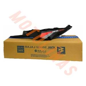 ARKA KUYRUK SOL ETİKLETLİ 52DT0282 SİYAH - BAJAJ RS 200