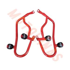 KORUMA DEMİRİ [IRON KİT] [KIRMIZI] STİCER DAHİL - TVS APACHE RTR200