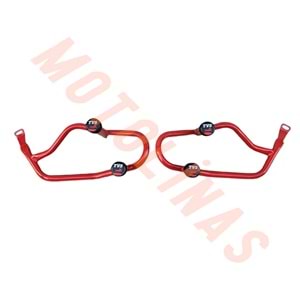 KORUMA DEMİRİ [IRON KİT] [KIRMIZI] STİCER DAHİL - TVS APACHE RTR200