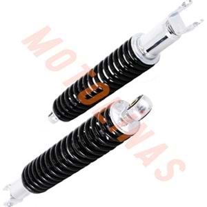 ARKA AMORTİSÖR [YAĞLI] [TAKIM] [SİYAH] RS TİPİ 150cc SCOOTER