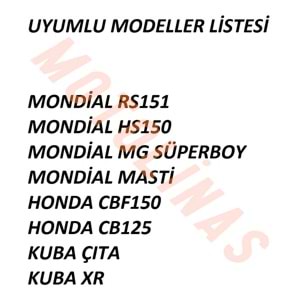 KİLOMETRE REDİKTÖRÜ, ÇARKI - RS151 CBF150 ÇITA MASTİ CBF KUBA XR