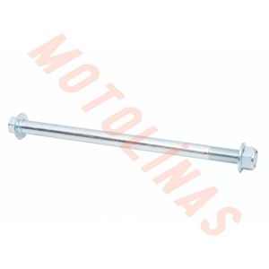 ÖN TEKER MİLİ 12mm Çap / 22.5cm Boy - SCOOTER 50CC / KUBA SPACE 50 / SPACE 50 PRO