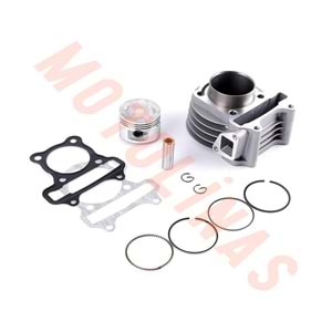 SİLİNDİR KOMPLE 100cc [50,00mm] ( 50cc uyumlu ) - SCOOTER