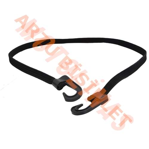 BAGAJ LASTİĞİ [YASSI MODEL] PLASTİK KANCA 15 mm * 100 cm TAIWAN