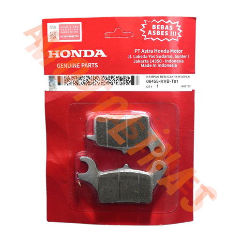 DİSK BALATA ÖN - HONDA DIO [ORİJİNAL]-[06455-KVB-T01]