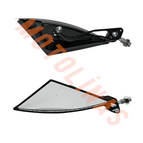 MODİFİYE AYNA 10mm ADAPTÖR 8mm SİYAH