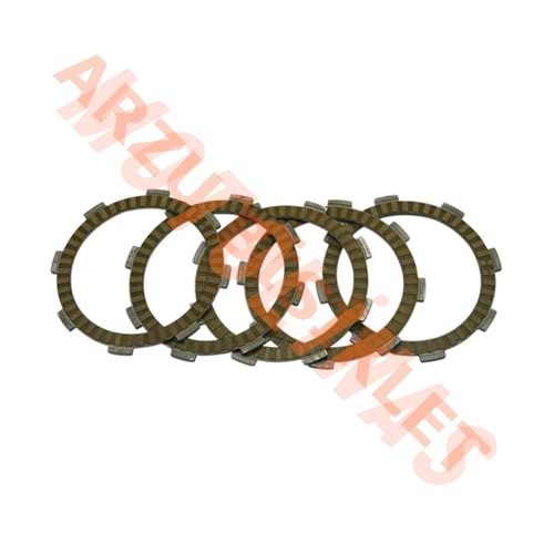 DEBRİYAJ BALATASI [5'Lİ SET] - TVS RAIDER 125 [ORİJİNAL]-[M7321890]