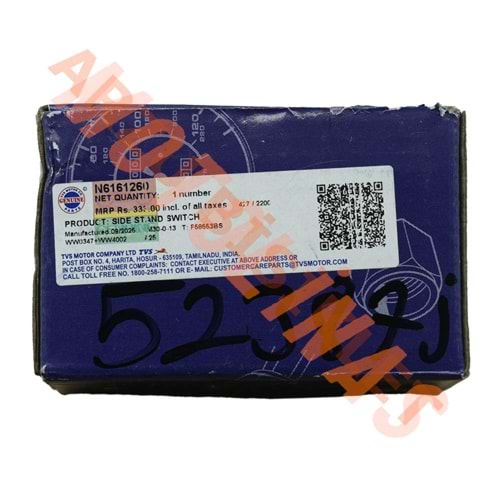 YAN SEHPA MÜŞÜRÜ[ORİJİNAL] TVS RAIDER-[N6161260]