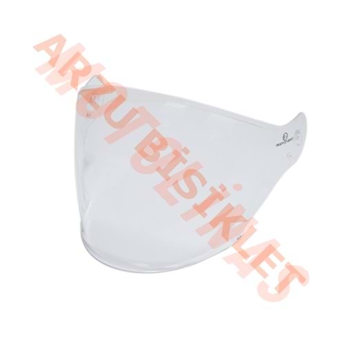 BEON ŞEFFAF ÇENESİZ VİZÖRLÜ YAZLIK KASK CAMI [B203 MODEL]