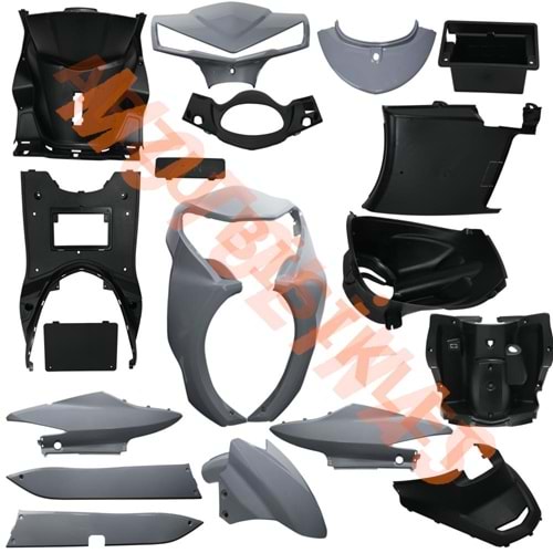 KAPORTA SET KOMPLE [GRİ ] SPACE PRO MAX Y.