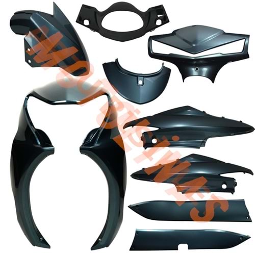 KAPORTA SET [BOYALI AKSAM] [YEŞİL ] SPACE PRO MAX Y.