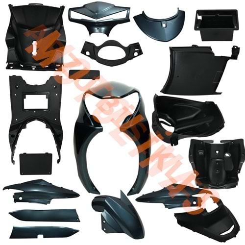 KAPORTA SET KOMPLE [YEŞİL] SPACE PRO MAX Y.