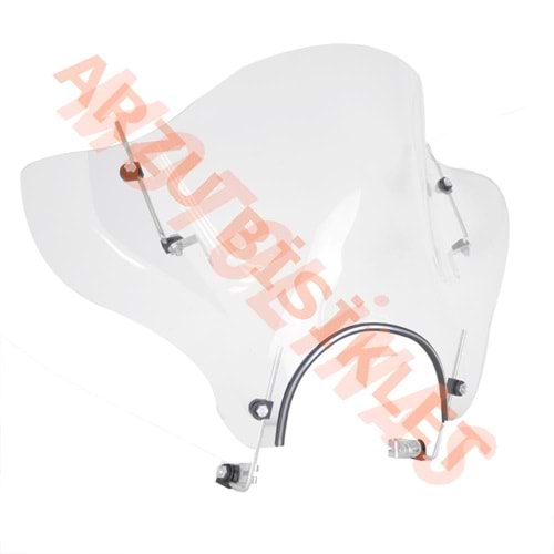 SİPERLİK CAMI [CHOPPER UYUMLU] 3.5 MM/74*43.5 CM