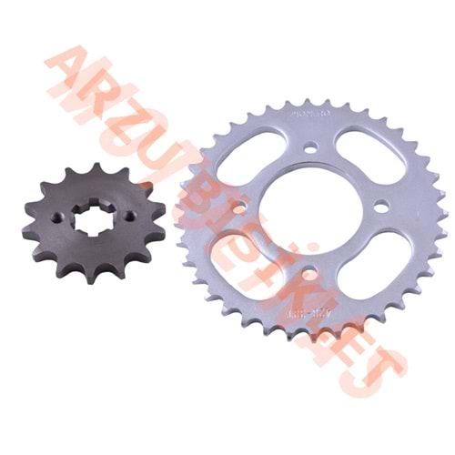 ÖN- ARKA DİŞLİ SET [13T / 44T] TVS