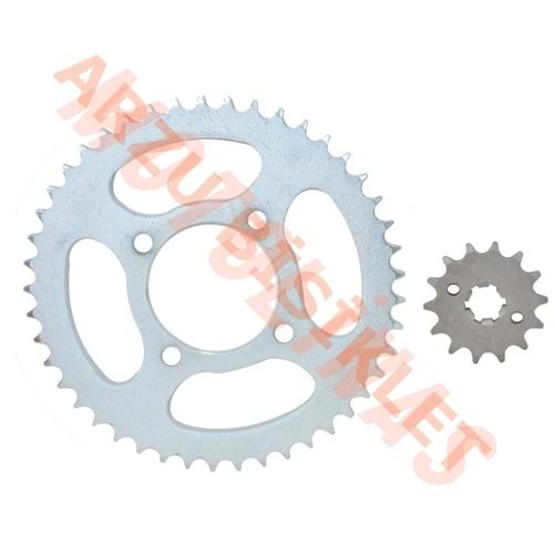 ÖN - ARKA DİŞLİ SET [14T / 45T] YAMAHA YBR