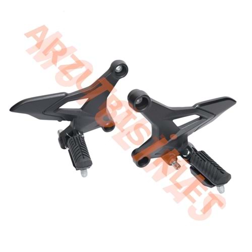 ÖN BASAMAK BRAKETİ SAĞ - SOL [TAKIM] - CF MOTO NK 250 - SR 250