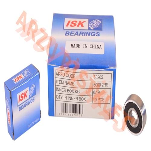 RULMAN [PLASTİK KAPAKLI] 6000