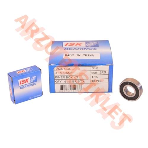 RULMAN [PLASTİK KAPAKLI] 6001