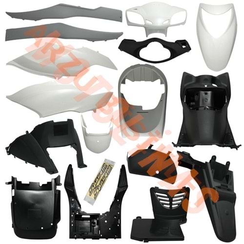 KAPORTA Y. SET [BEYAZ] HONDA SPACY