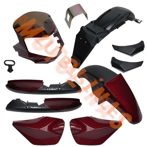 KAPORTA Y. SET [KIRMIZI] MONDIAL DRIFT