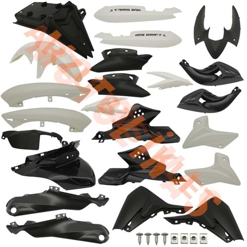 KAPORTA Y. SET [BEYAZ] MONDIAL DRIFT L