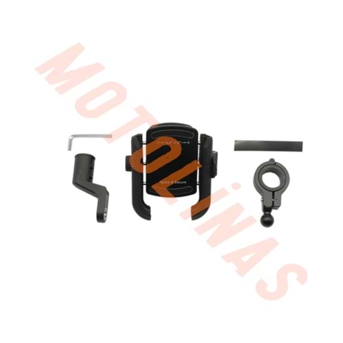 TELEFON TUTUCU TİTREŞİM MODÜLLÜ [GİDON VE AYNA DİBİ BAĞLANTILI] - MOTTO