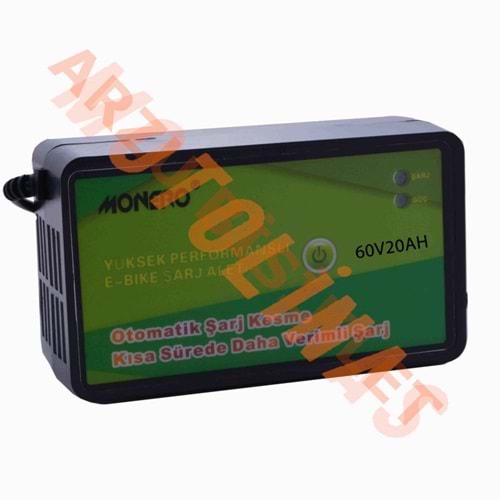 60 V [20AH] ŞARJ CİHAZI [DEVRE KESİCİ] EBIKE -KUTUSUZ