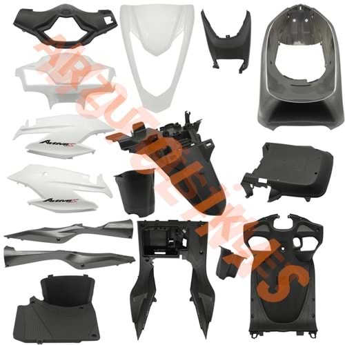 KAPORTA Y. SET [BEYAZ] [ESKİ MODEL] HONDA ACTIVA S