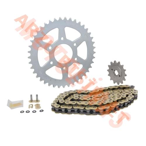 O RİNGLİ ZİNCİR DİŞLİ SET [14T/41T] [520H x 110L] BAJAJ PULSAR RS 200 - SFR