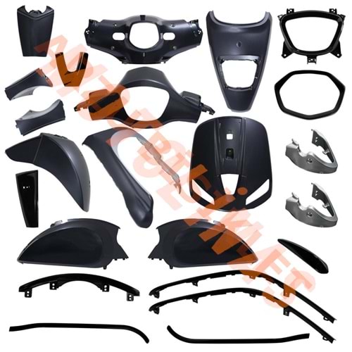 KAPORTA Y.SET [BOYALI AKSAM] [LACİVERT] WING 50