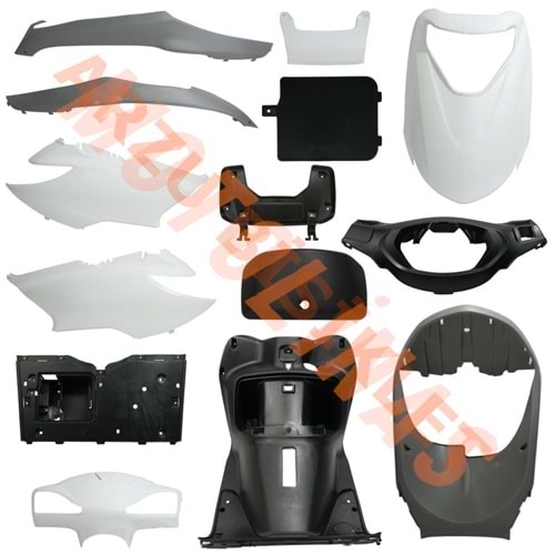KAPORTA SET [BEYAZ] RKS SPONTINI Y.SET