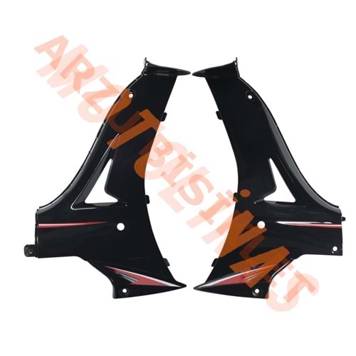 İÇ DİZLİK SAĞ - SOL [TAKIM] [SİYAH] KUBA EGE