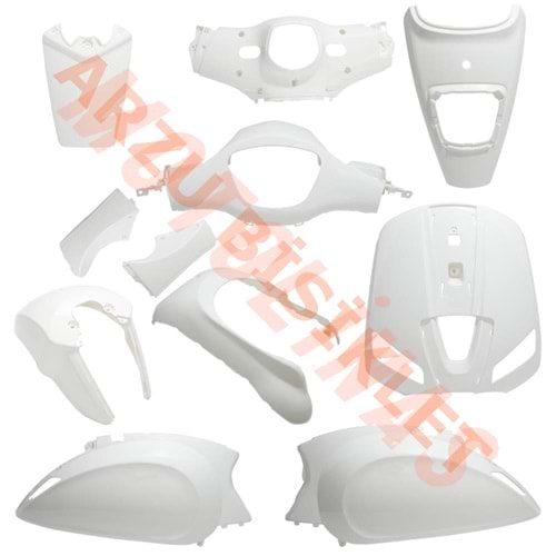 KAPORTA SET [BOYALI AKSAM] [BEYAZ] WING 50