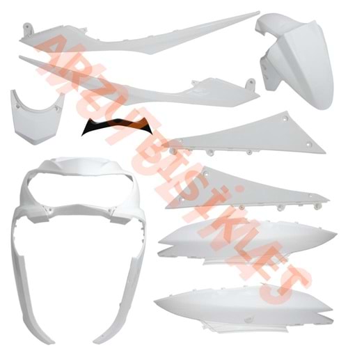 KAPORTA SET [BEYAZ] RKS NEWLIGHT