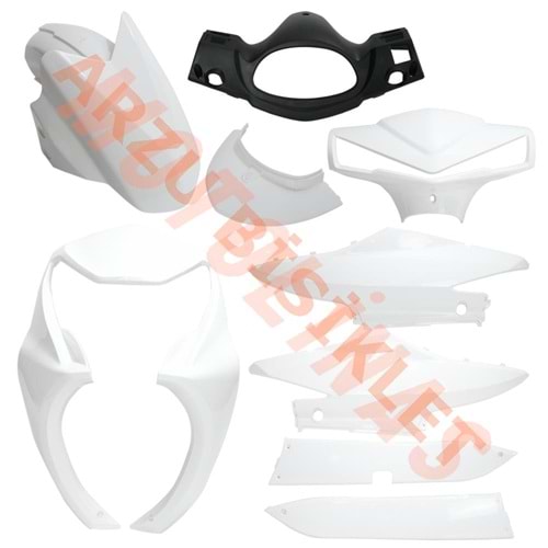 KAPORTA SET [BOYALI AKSAM] [BEYAZ] SPACE MAX