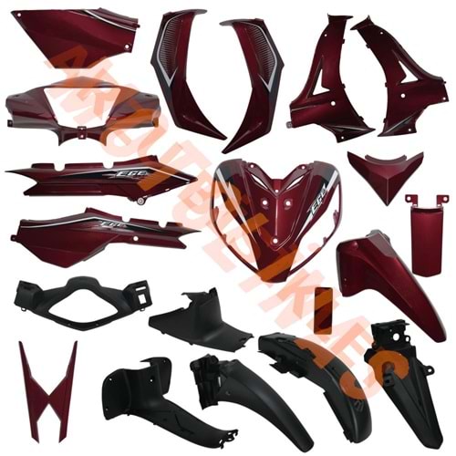 KAPORTA SET KOMPLE [KIRMIZI] KUBA EGE