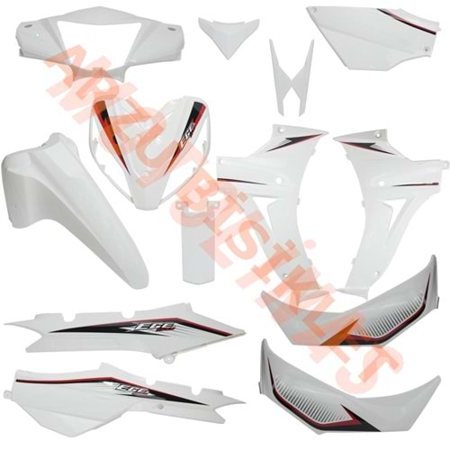 KAPORTA SET [BEYAZ] [BOYALI AKSAM] KUBA EGE