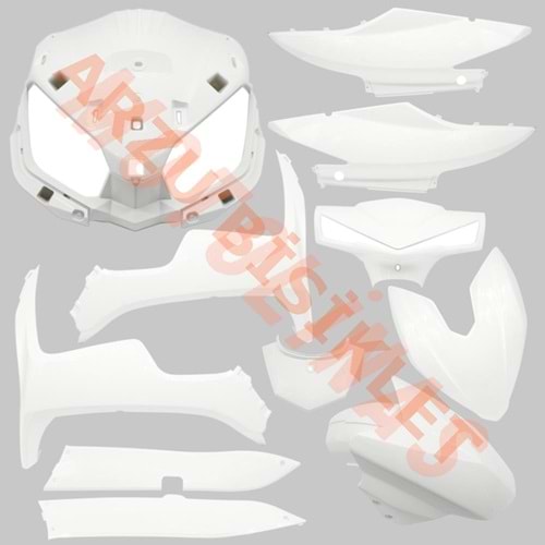 KAPORTA SET [BOYALI AKSAM] [BEYAZ] ARORA FREEDOM