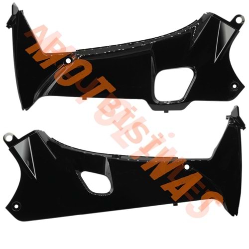 İÇ DİZLİK SAĞ - SOL [TAKIM] [SİYAH] - ARORA KASIRGA