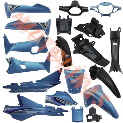 KAPORTA SET [MAVİ] - ARORA KASIRGA