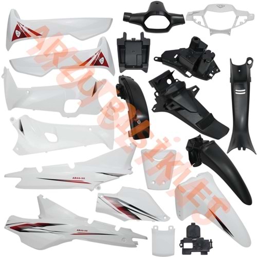 KAPORTA SET [BEYAZ] - ARORA KASIRGA